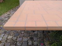 Terraccotafarbene Gartentischplatte (nur die Tischplatte) Sendling - Obersendling Vorschau