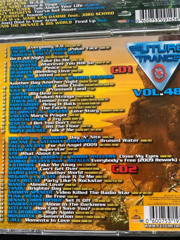 CD Futue Trance Vol 44, 47, 48, 50 in Wolfsburg