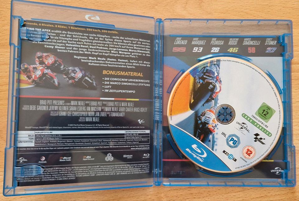 MotoGP Hitting The Apex Film BluRay in Schleiden