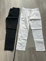 Benetton ♥️ Chino * 34 * weiß + schwarz * wNEU Hessen - Rodgau Vorschau