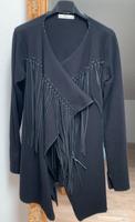 ZARA Damen Knit Cardigan Fransen schwarz Gr.M *Top* Bayern - Füssen Vorschau