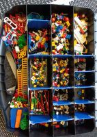 Lego Kleinteile Box, inkl. Sortierkasten Hessen - Rödermark Vorschau