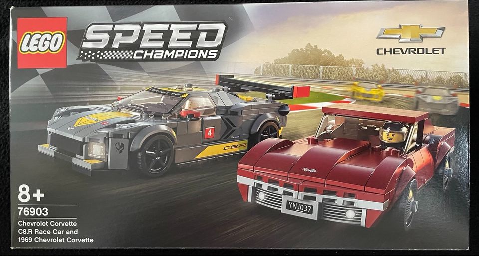 76903 LEGO SPEED CHAMPIONS Chevrolet Corvette & C8.R Race Car in Hürth