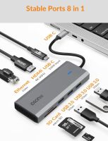 USB C Hub, Docking Station, Multiport Adapter  (iDsonix) Sachsen - Bautzen Vorschau