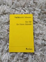 Wolfdietrich Schnurre ein Fall für Herrn Schmidt reclam Niedersachsen - Braunschweig Vorschau