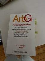 Arbeitsgesetze dtv 103. Auflage Hannover - Ricklingen Vorschau