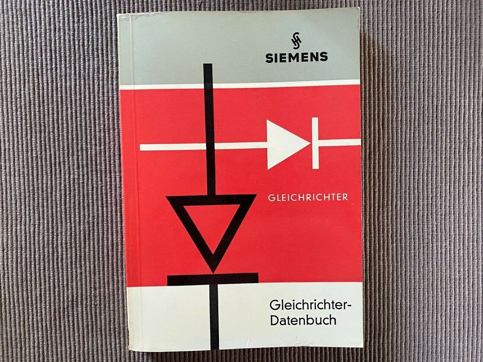 Buch Siemens Gleichrichter Datenbuch 1969 in Bremen