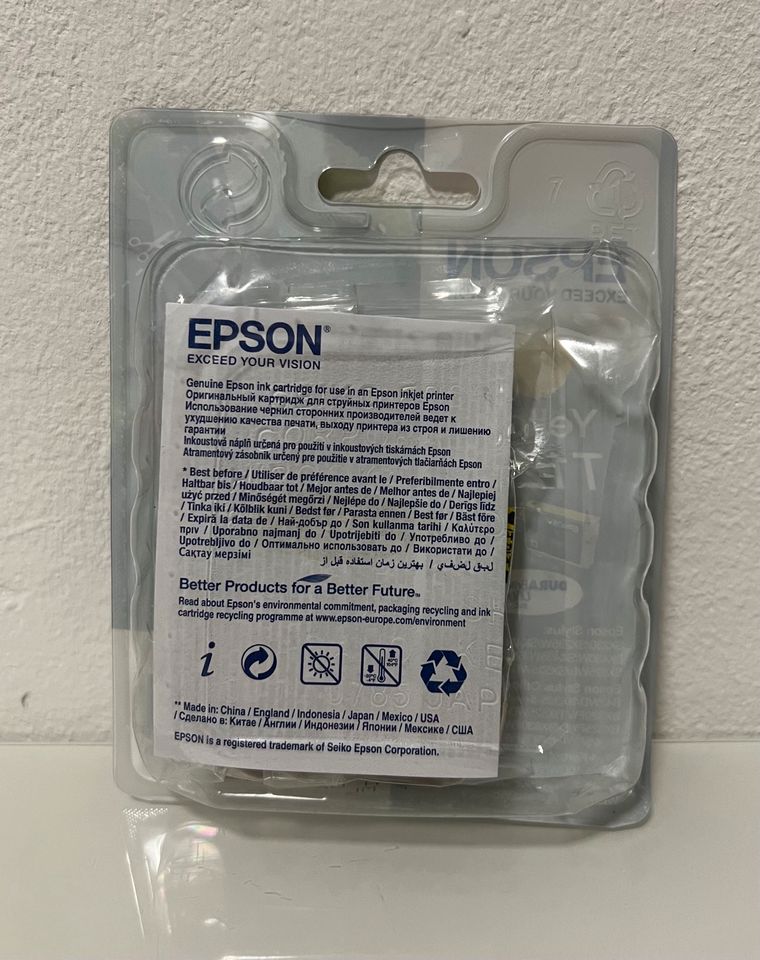 Epson Original T1294 Yellow Gelb L Tinte Druckerpatrone Apfel NEU in Nürnberg (Mittelfr)