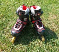 Inline Skates für Kinder gr. 28-30  schwarz-rot Sachsen - Heidenau Vorschau