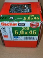 200x Fischer Schrauben 5,0x45 PZ 2, Art. Nr. 652845 Thüringen - Gera Vorschau