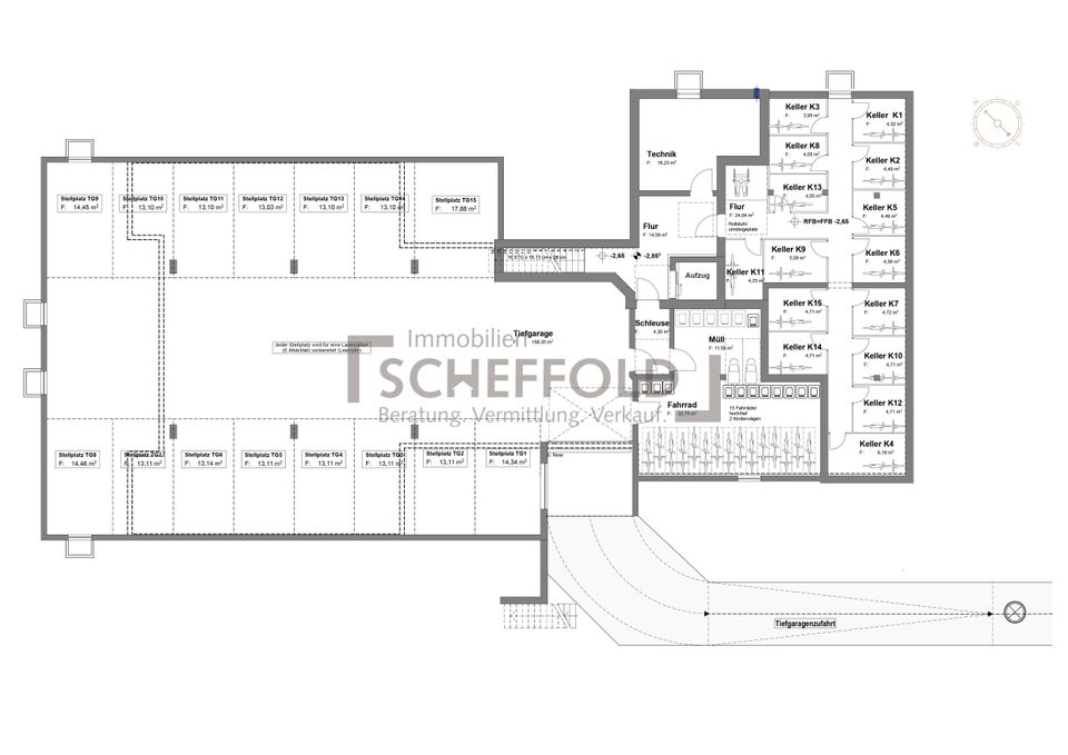 Durchdacht! Barrierefreie 3,5-Zimmer-Eigentumswohnung mit Gartenanteil in Ehingen (Donau)