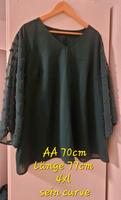 Damen Bluse shein Tannengrün 4xl Rheinland-Pfalz - Freinsheim Vorschau