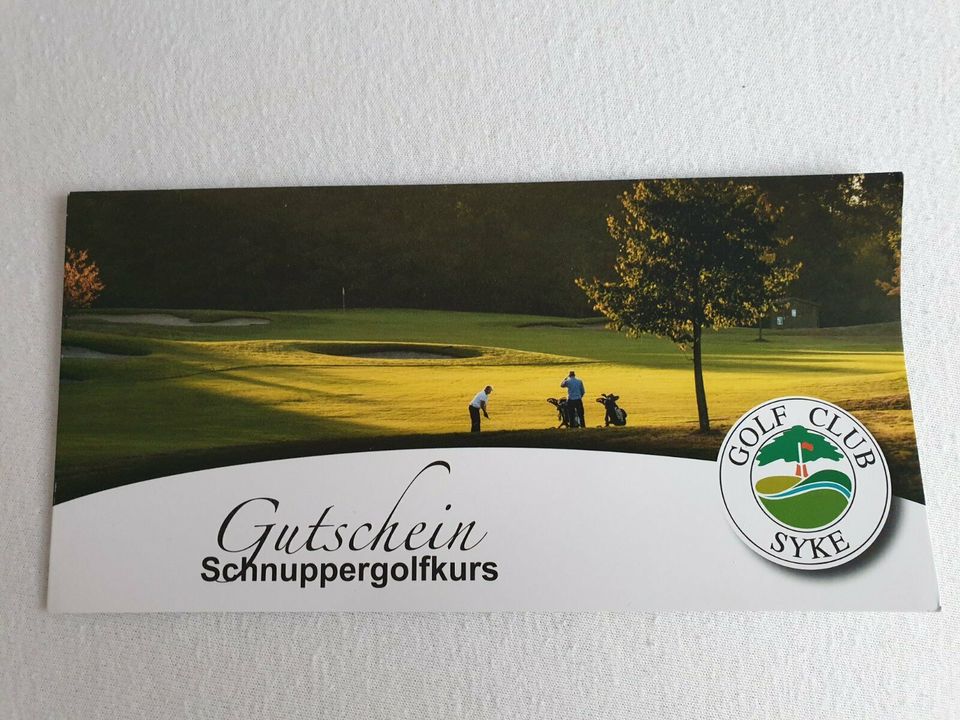 Gutschein für Golf - Golfen in Oyten