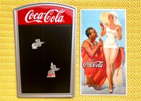 Coca Cola, NEU! Blechschild Magnettafel Werbetafel Reklameschild Bayern - Reiser Gem Gars Vorschau