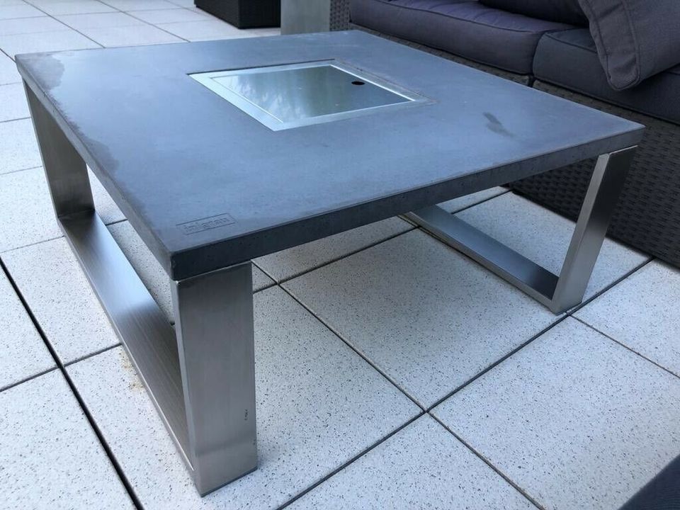 Gartentisch Gartenmöbel Feuertisch Betontisch Terrassentisch in Münster