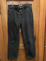 Mango/MNG Denim: schwarze/Anthrazit Jeans, weites Bein, Gr. 38/M Saarland - Kirkel Vorschau