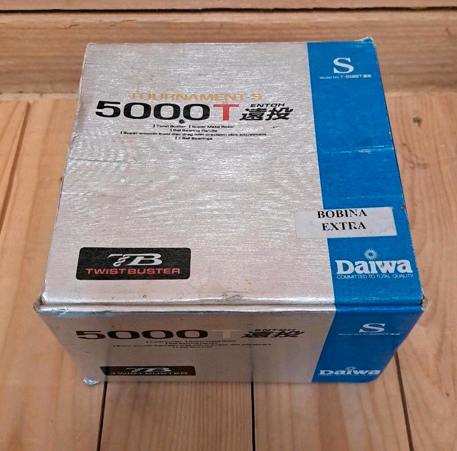 Daiwa Tournament S 5000 T Entoh OVP Karton Schachtel Angeln Carp in Bad Bentheim