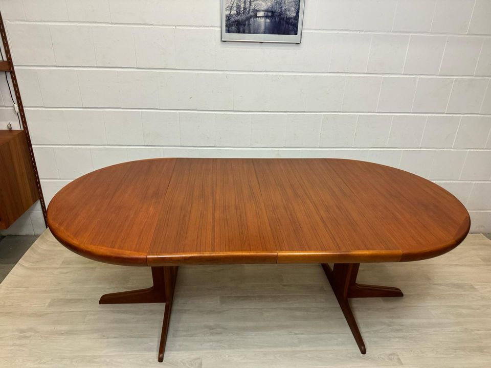 Vintage massiv Teak Esstisch dining table SPØTTRUP VV DANISH 70er in Delmenhorst