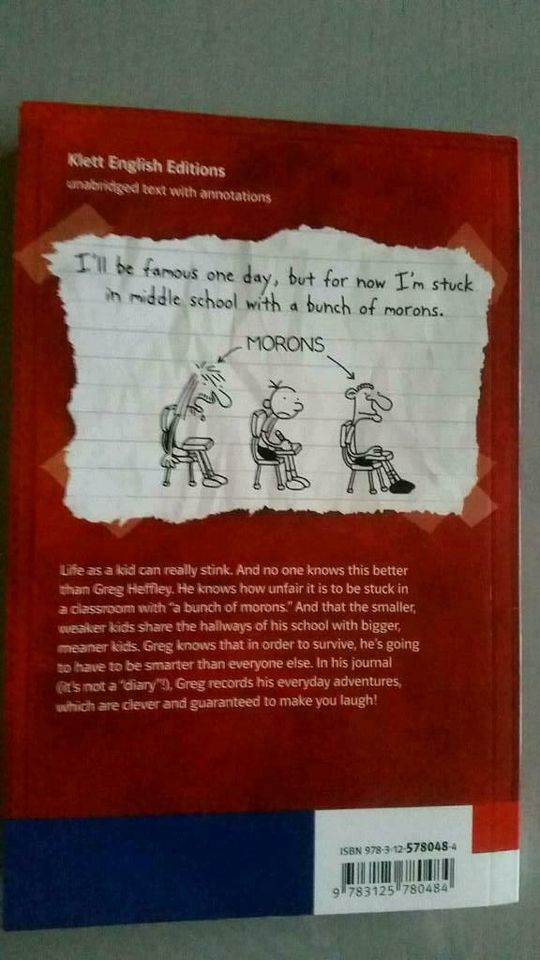 Gregs Tagebuch - Diary of a Wimpy Kid in Steyerberg