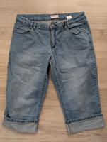 Sheego 3/4 Hose Caprihose Sommerhose Jeans blau 46 Niedersachsen - Moormerland Vorschau