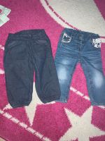 Haremshose weicher Jeansstoff Gr. 80 H&M Niedersachsen - Wangelnstedt Vorschau