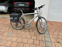altes Eigenbau Trekkingrad e-Bike mit NineContinent Motor Baden-Württemberg - Betzenweiler Vorschau