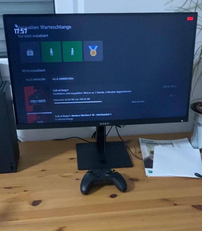 HP Omen 27ZollQHD Gaming Monitor mit Garantie in Düren