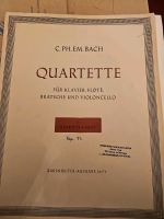 CPE Bach Quartett f. Klavier Flöte Bratsche und Cello nr. 1 AMoll Berlin - Lichtenberg Vorschau
