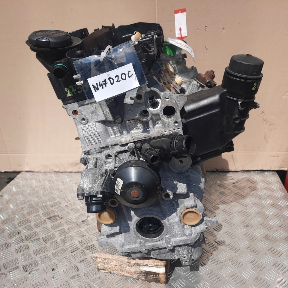 Motor 2.0D N47D20C BMW E90 E91 E92 E60 E61 E87 E81 EURO4 81TKM in Berlin