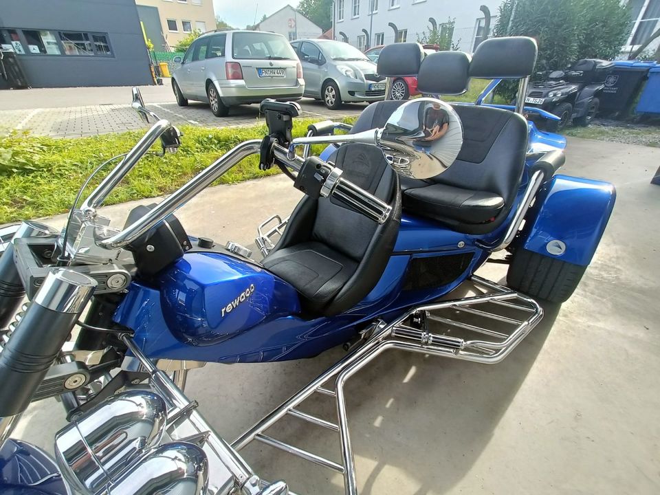 ✳️☀️Trike Rewaco RF1 ST3 Family COMFORT EXCLUSIVE 110 PS in OCEANBLUE in Friedrichshafen