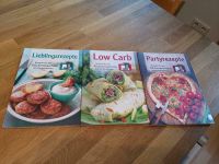 3 Kochbücher Lieblingsrezepte, Low Carb, Partyrezepte, Thermomi Baden-Württemberg - Mosbach Vorschau