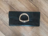 Handtasche / Clutch schwarz Gold mit Reißverschluss Nordrhein-Westfalen - Greven Vorschau