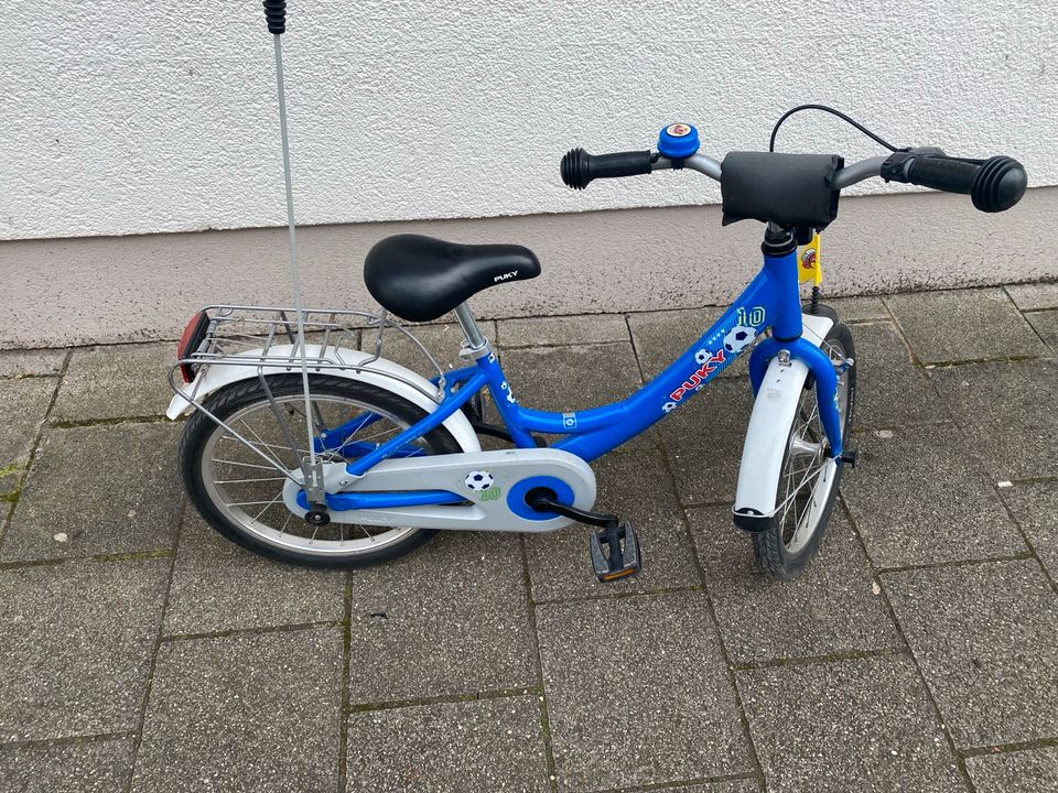 Puky 18 Zoll Kinder Fahrrad Blau Super Zustand in Heidelberg