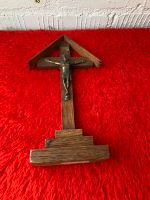 Kruzifix Kreuz Aufsteller Jesus Bronzefigur Nordrhein-Westfalen - Krefeld Vorschau