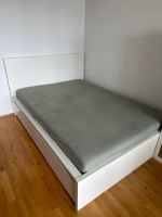 IKEA MALM Bett weiß 140cm x 200cm inkl. 2 Bettkästen München - Schwanthalerhöhe Vorschau