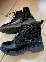 Mustang Stiefel Stiefelette Gr.41  neu Lack und Leo Hessen - Rotenburg Vorschau