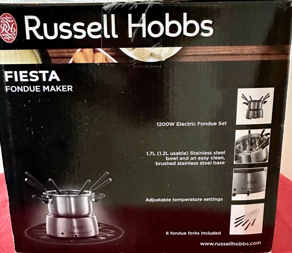 Russell Hobbs elektrisch Set [Käsefondue, Schokofondue, Fondue in Hagen im Bremischen