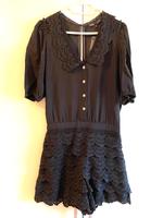Eleganter Maje Jumpsuit Einteiler Gr 34 36 schwarz spitze NEU Niedersachsen - Geestland Vorschau
