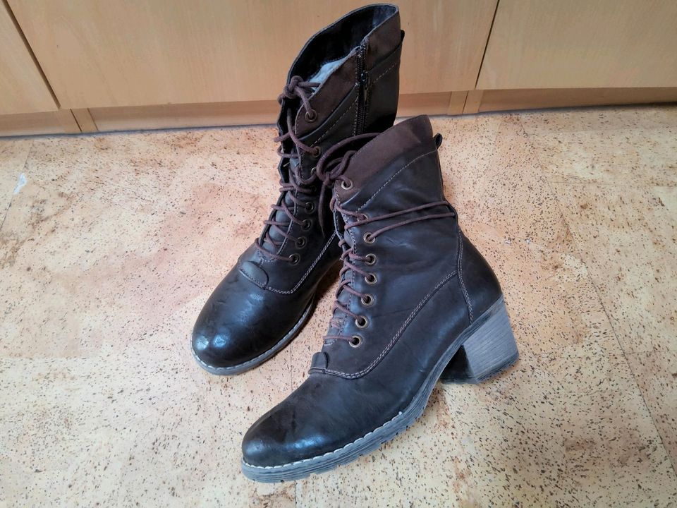 Rieker Winter Stiefeletten Gr. 37 - TOP ZUSTAND  ! in Gießen