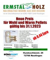 Pellets Holzpellets 15 kg Sackware ENplus-A1 1/2 Palette 32 Säcke Baden-Württemberg - Reutlingen Vorschau