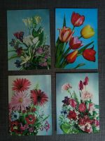 Florale Fotopostkarten Blumen *DDR*unbeschrieben Dresden - Briesnitz Vorschau