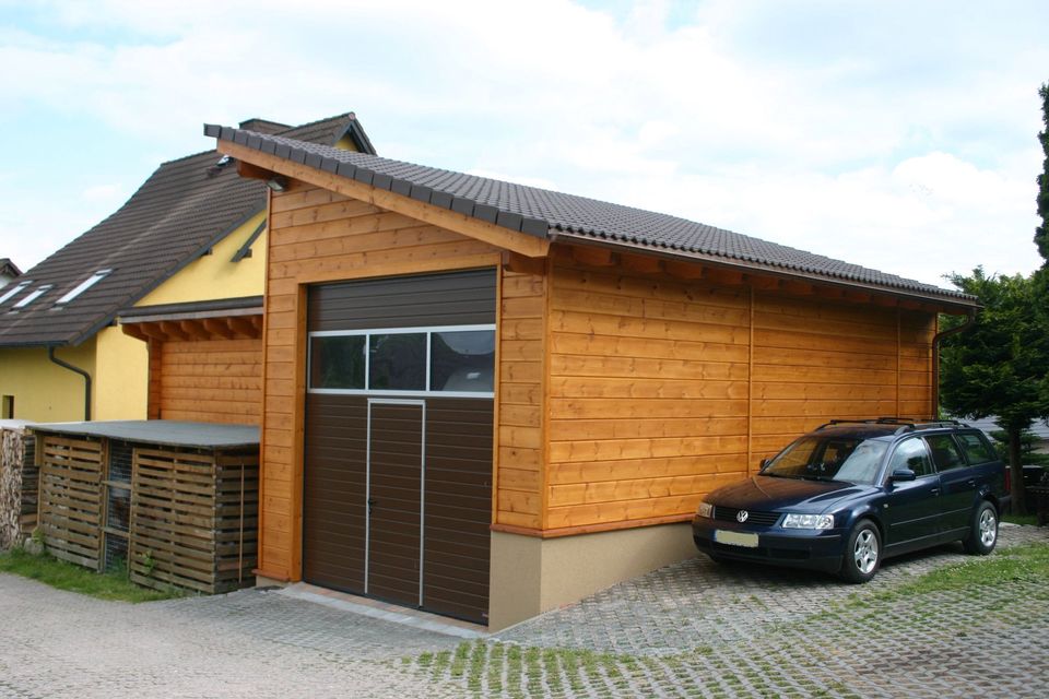 Garage Holzgarage Fertigteilgarage Carport in Oelsnitz/Erzgeb.