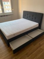 Ikea Idanäs Doppelbett 160 x 200 mit Matratze bereits abgebaut Borsdorf - Borsdorf Vorschau