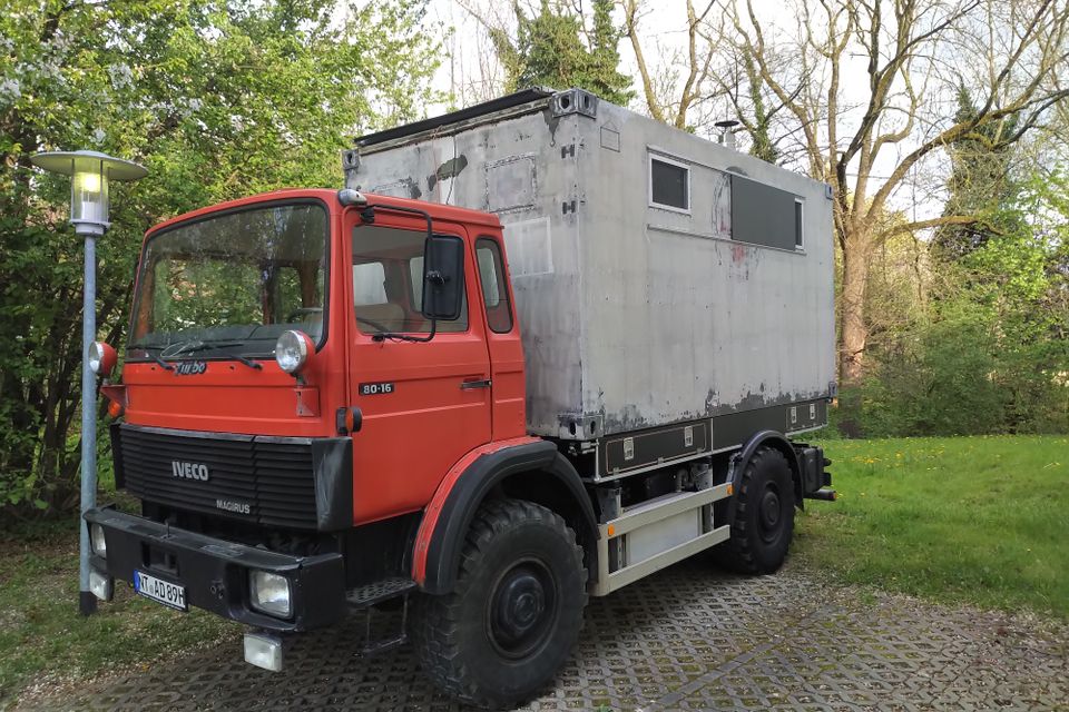 Exmo,Expeditionsmobil,Iveco 80-16 AW, 7,49t, H-Kennzeichen in Reutlingen