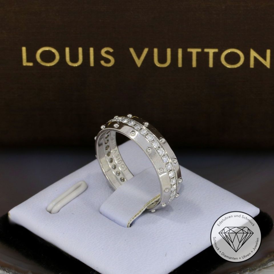 Wert 5950€ LOUIS VUITTON Brillant Ring 750 Gold 18k XXYY M*199852 in Duisburg