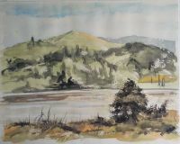 Aquarell "Im Allgäu" von Hans Richartz, Solingen - ca. 40 x 30 cm Nordrhein-Westfalen - Solingen Vorschau