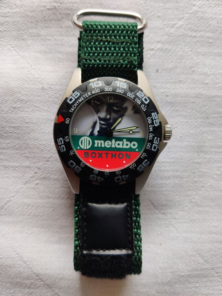 Armbanduhr Metabo Boxthon ungetragen Werbeartikel in Nünchritz