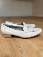 Jenny Ara Halbschuh Damen Ballerina Loafer Slipper Leder 42 weiß Niedersachsen - Heidenau Vorschau