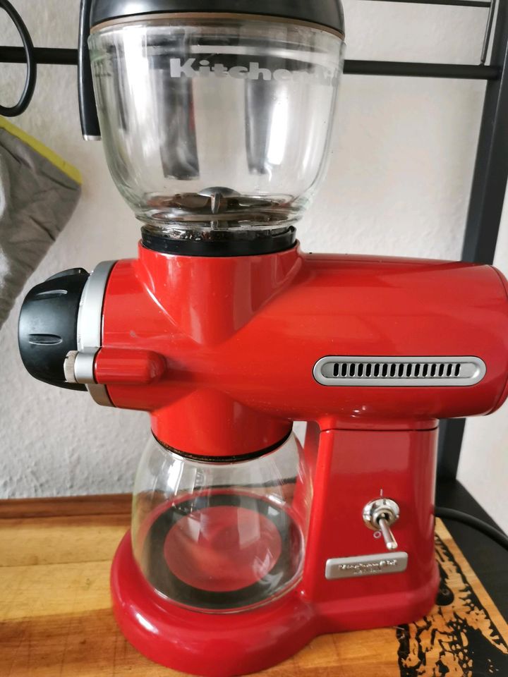 Kitchen Aid Artisan Kaffeemühle rot in Groß Nordende