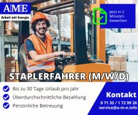 Staplerfahrer (m/w/d) Ab 17€ / Std. Baden-Württemberg - Brackenheim Vorschau